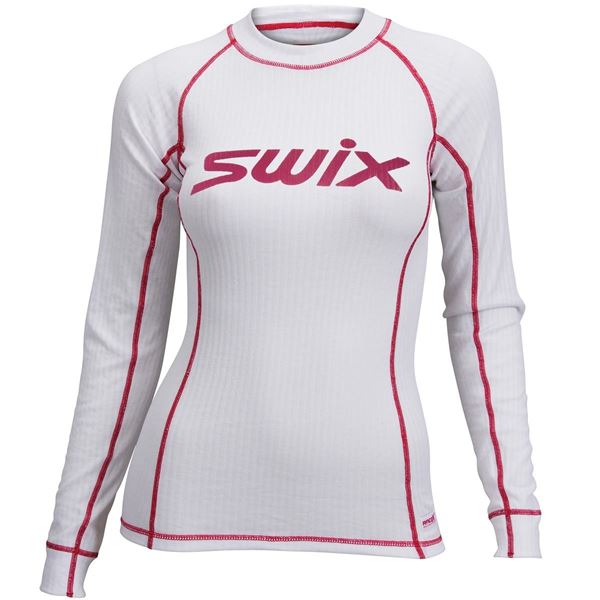 Swix RaceX bodyw LS Womens Bright white superundertøy