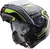 Caberg Levo FLOW Sort/grå/fluo tricomposite hjelm