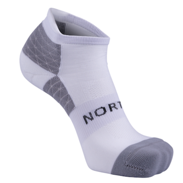 Northug Garnisch Tech Low Sock 1PK white ankelsokker