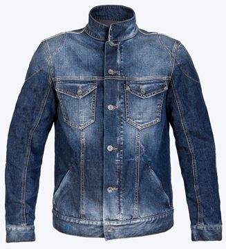 PMJ West Jacket blå mc-jakke denim